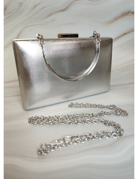 BOLSO DE FIESTA CON ASA RIGIDA