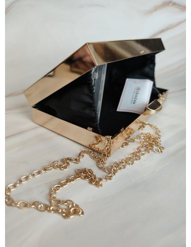 BOLSO CLUTCH NACAR BLANCO