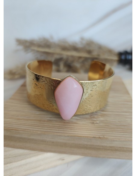 BRAZALETE PIEDRA OVALADA