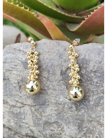PENDIENTES CON BOLITAS