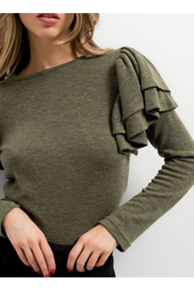 CAMISETA VOLANTES PUNTO VERDE 2